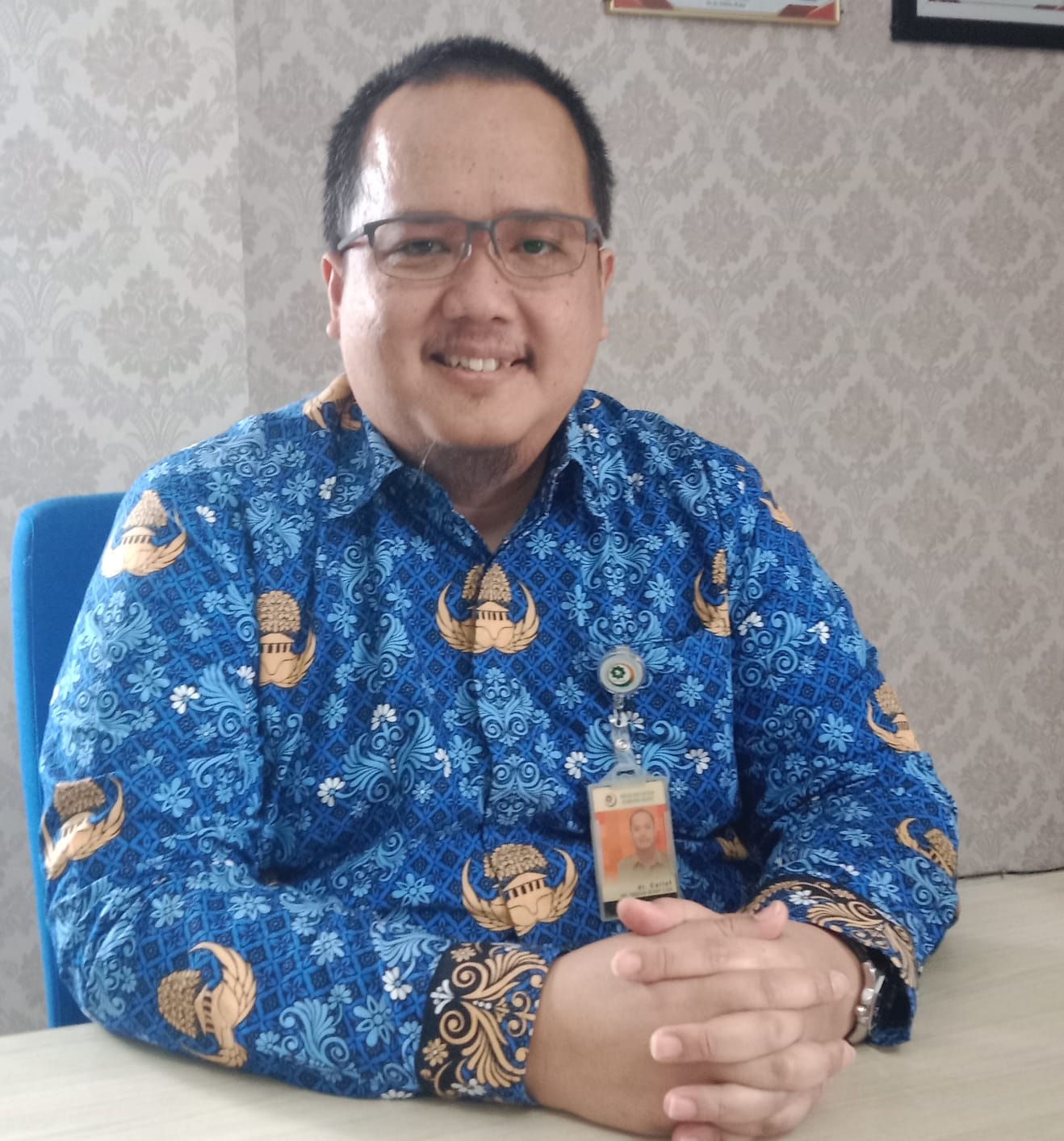 Direktur RSUD As;Syifa Sumbawa Barat, dr Carlof (Doc harianntb.online)